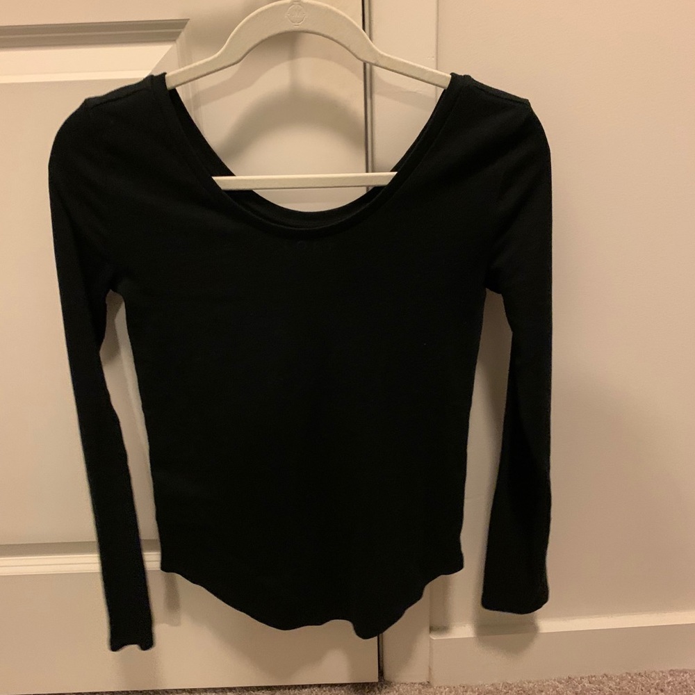 Loft Scoop Neck Long Sleeve Tee